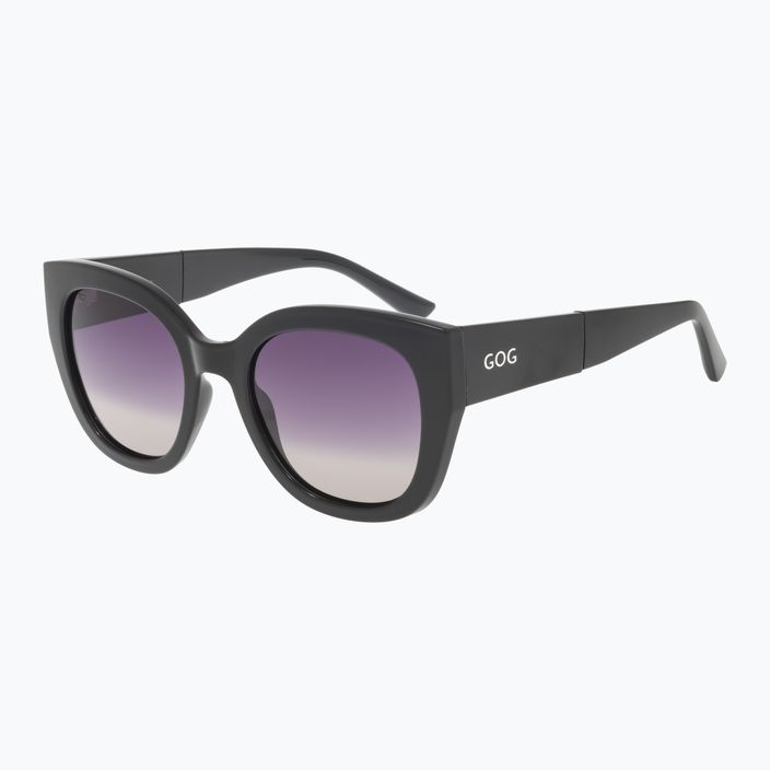 Сонцезахисні окуляри жіночі GOG Claire fashion black / gradient smoke E875-1P 5