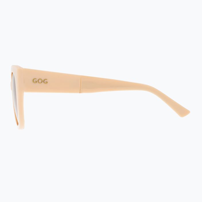 Жіночі сонцезахисні окуляри GOG Claire бежевий / градієнтний коричневий 3