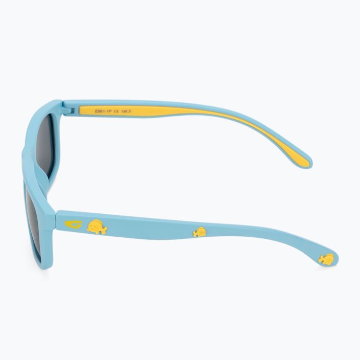 Сонцезахисні окуляри дитячі GOG Alice junior matt blue / yellow / smoke E961-1P 4