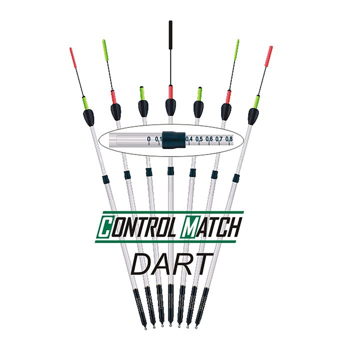 Поплавець Waggler Cralusso Coltrol Match With Dart multicolour 2