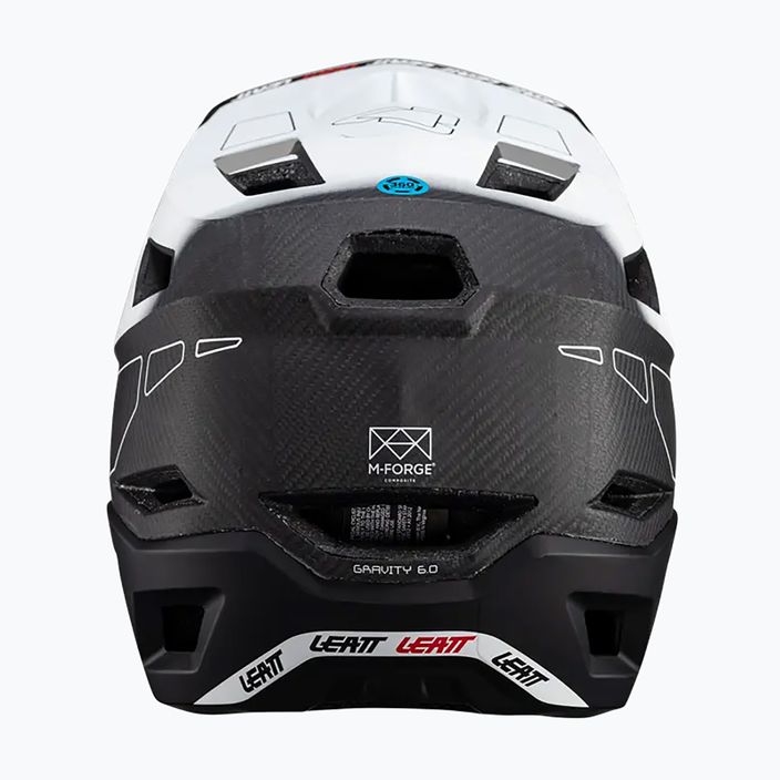 Велосипедний шолом Leatt MTB Gravity 6.0 Carbon V24 білий 5