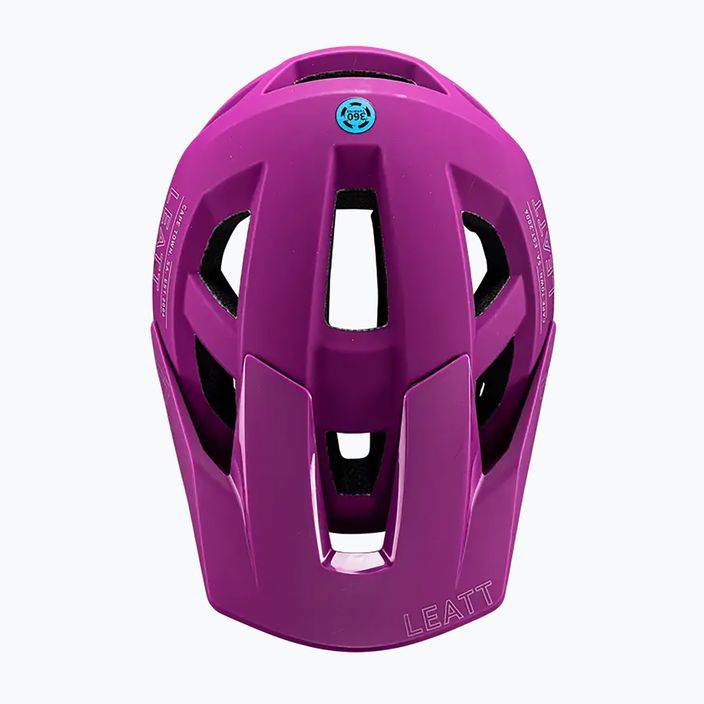 Велосипедний шолом Leatt MTB AllMtn 2.0 V24 фіолетовий 6