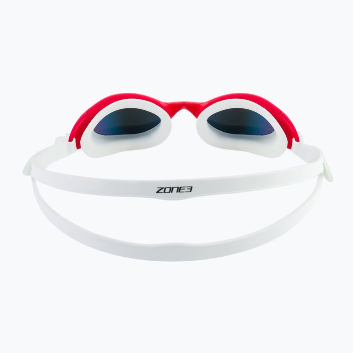 Окуляри для плавання ZONE3 Attack red/white SA18GOGAT108 5