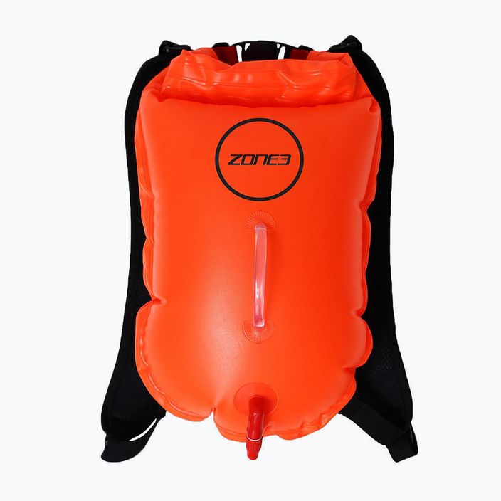 Буй безпеки ZONE3 Swim Run Drybag помаранчевий SA18SRDB113 5