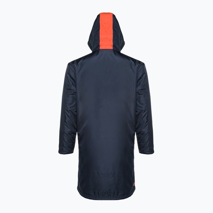 Куртка ZONE3 Robe Fleece Parka синя CW18UFPJ103 2