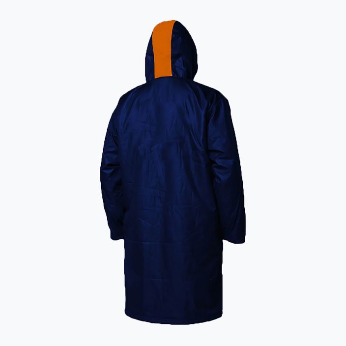 Куртка ZONE3 Robe Fleece Parka синя CW18UFPJ103 7