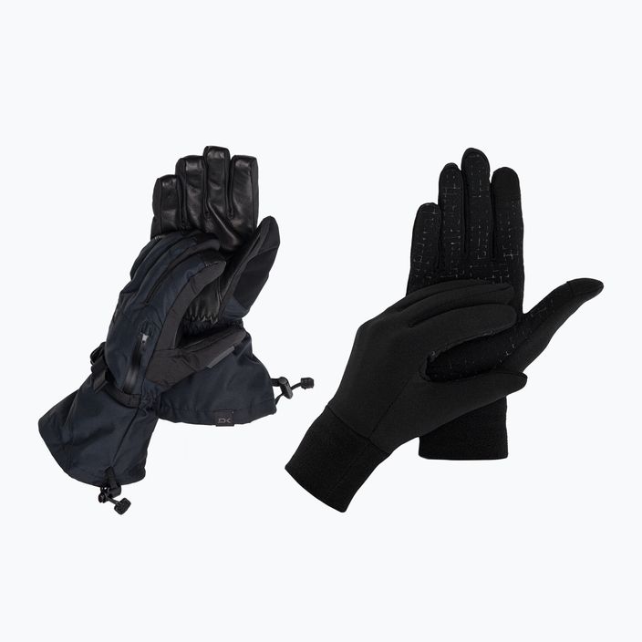 Рукавиці сноубордичні чоловічі Dakine Leather Titan Gore-Tex Glove black