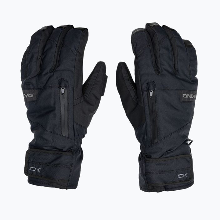 Рукавиці сноубордичні чоловічі Dakine Leather Titan Gore-Tex Short Glove black 3