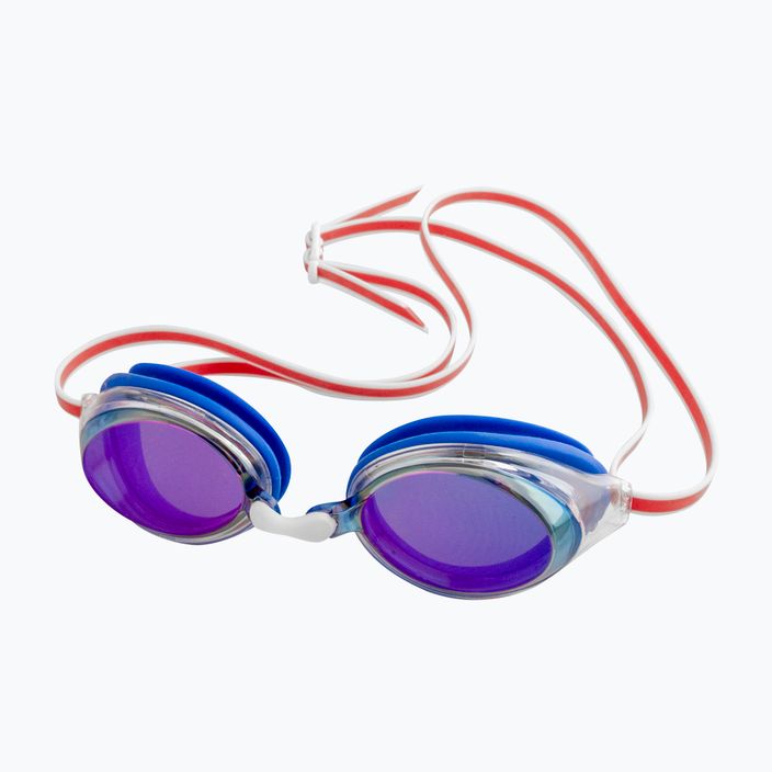 Окуляри для плавання дитячі FINIS Ripple blue mirror/red 6