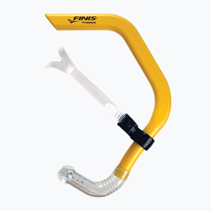 Трубка для плавання фронтальна FINIS Freestyle Snorkel yellow