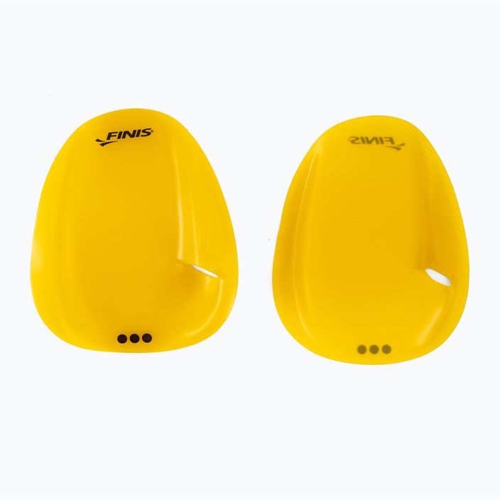 Лопатки для плавання FINIS Agility yellow 4