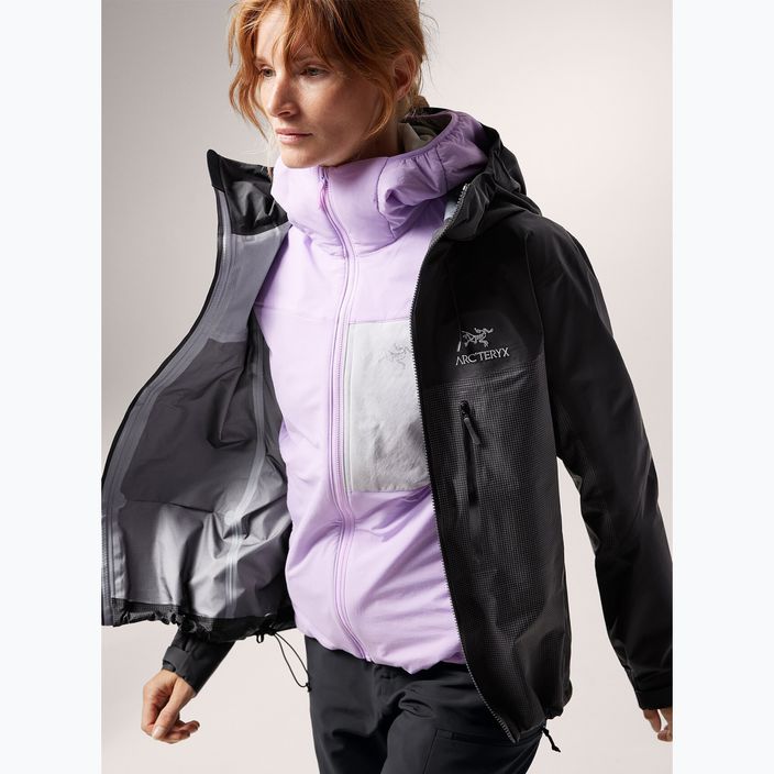 Куртка дощовик жіноча Arc'teryx Alpha black 3
