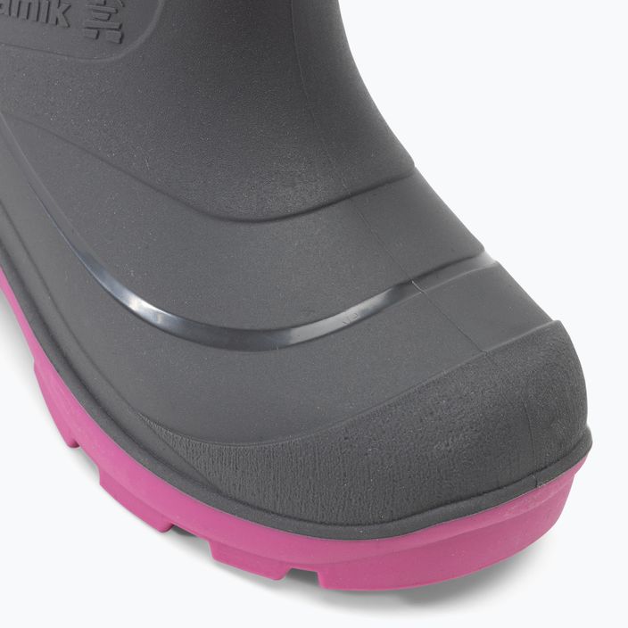 Дитячі туристичні черевики Kamik Snobuster1 вугільно-пурпурні 7