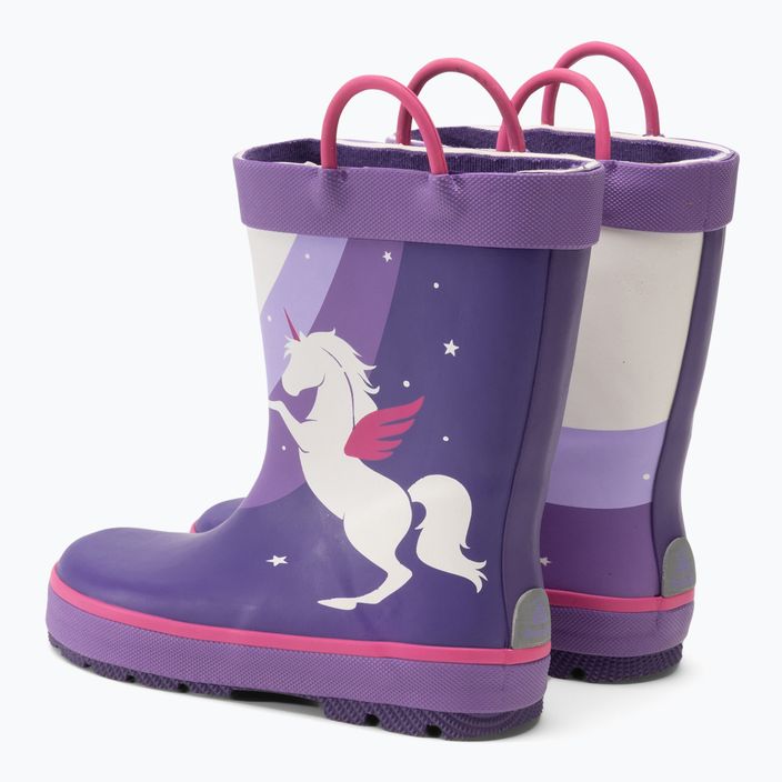 Дитячі туристичні черевики Kamik Unicorn фіолетові 3
