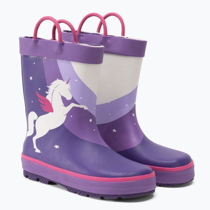 Дитячі туристичні черевики Kamik Unicorn фіолетові 4