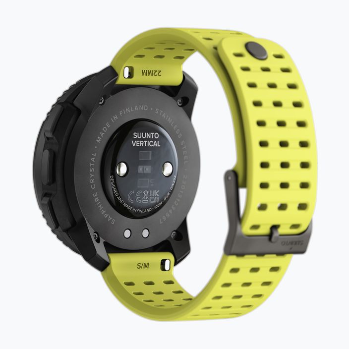 Годинник Suunto Vertical жовтий SS050864000 4