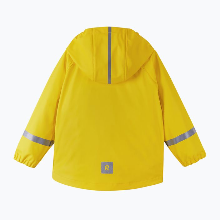 Куртка дощовик дитяча Reima Lampi жовта 5100023A-2350 3