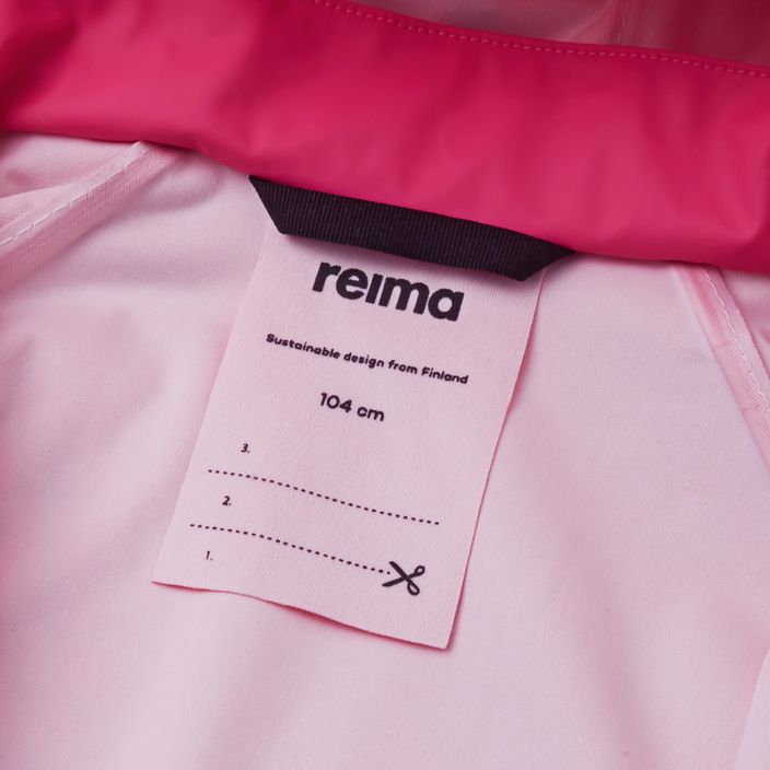 Костюм дощовик дитячий Reima Tihku  куртка+штани рожево-синій 5100021A-4410 5