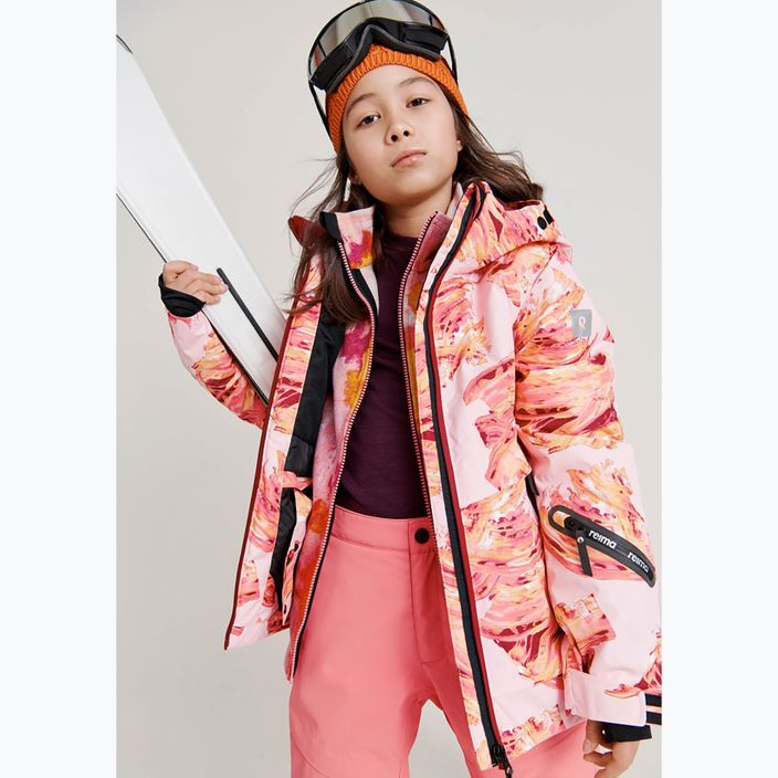 Куртка лижна дитяча Reima Posio рожева 5100076B-4011 13