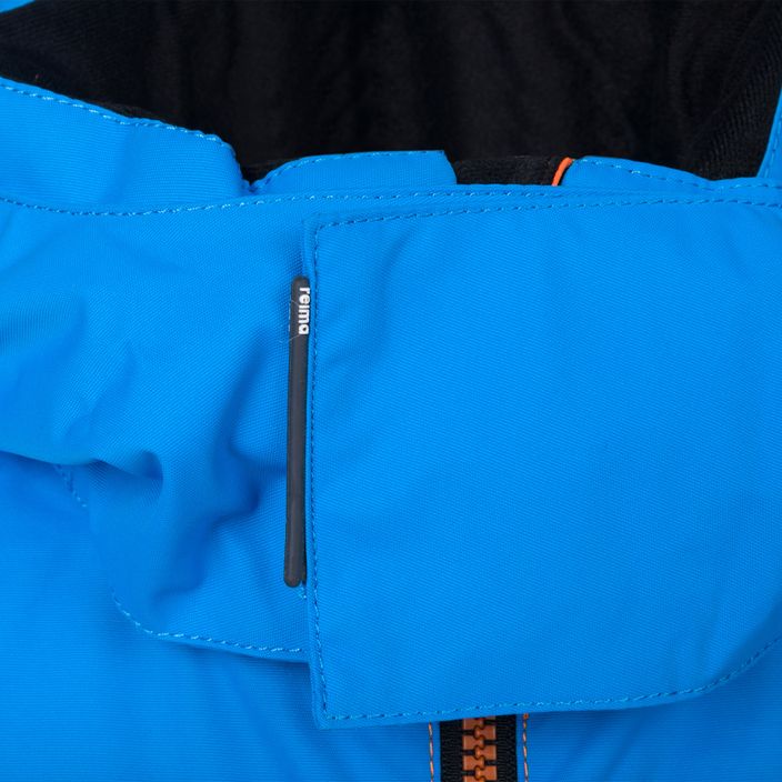 Куртка лижна дитяча Reima Luusua помаранчево-блакитна 5100087A-1470 4