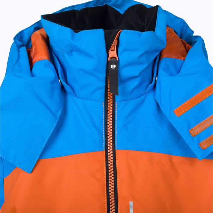 Куртка лижна дитяча Reima Luusua помаранчево-блакитна 5100087A-1470 7