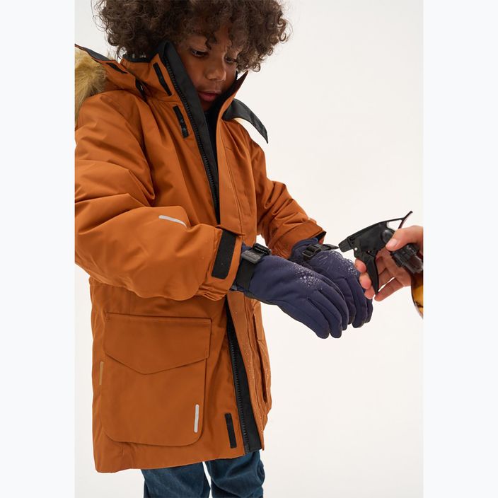 Куртка зимова дитяча Reima Naapuri коричнева 5100105A-1490 14