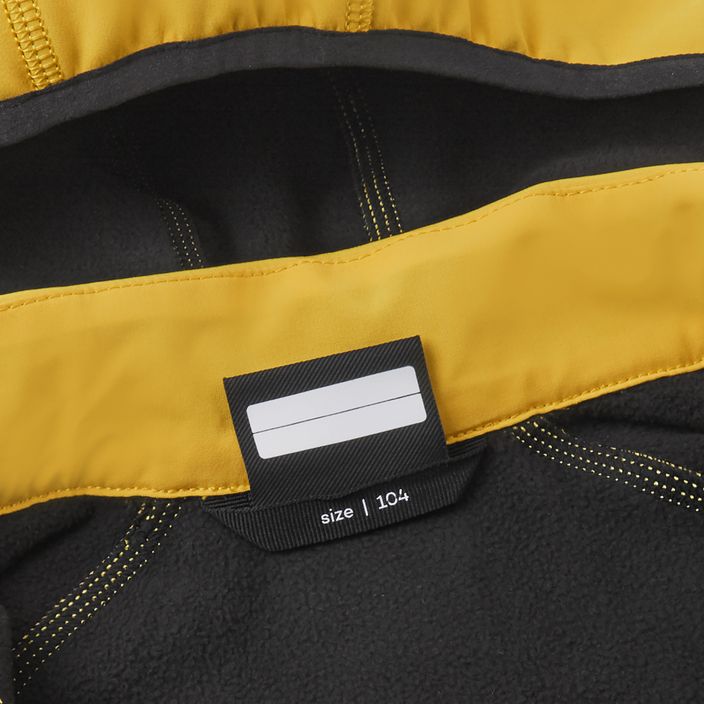 Дитяча софтшелл-куртка Reima Vantti autumun жовта 4