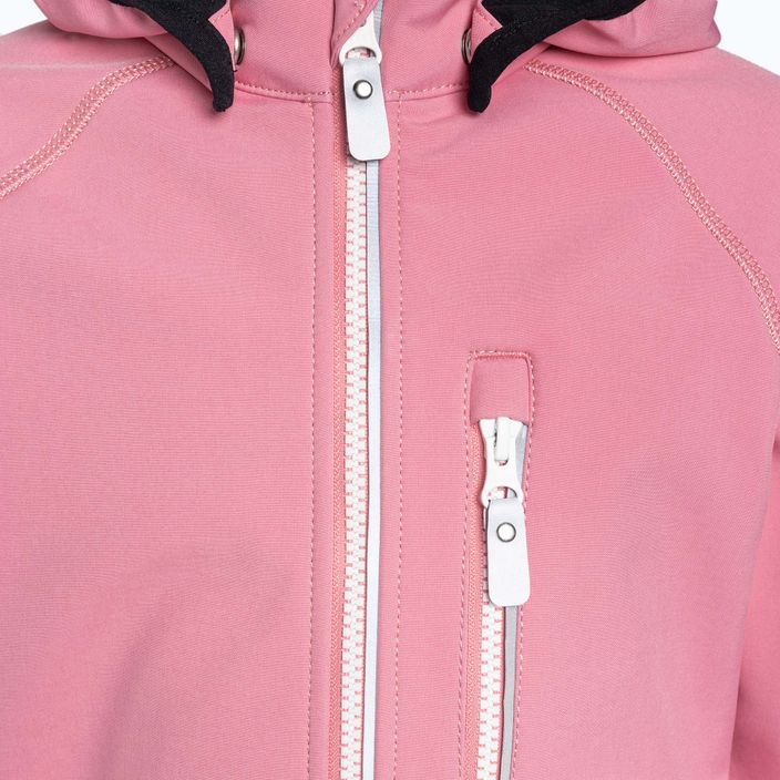 Дитяча софтшелл-куртка Reima Vantti sunset рожева 3