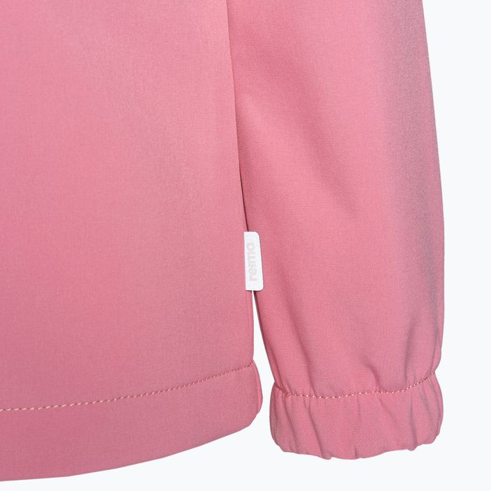 Дитяча софтшелл-куртка Reima Vantti sunset рожева 4
