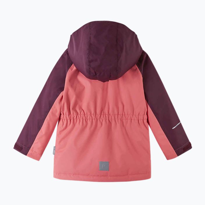 Куртка гірськолижна дитяча Reima Salla pink coral 2