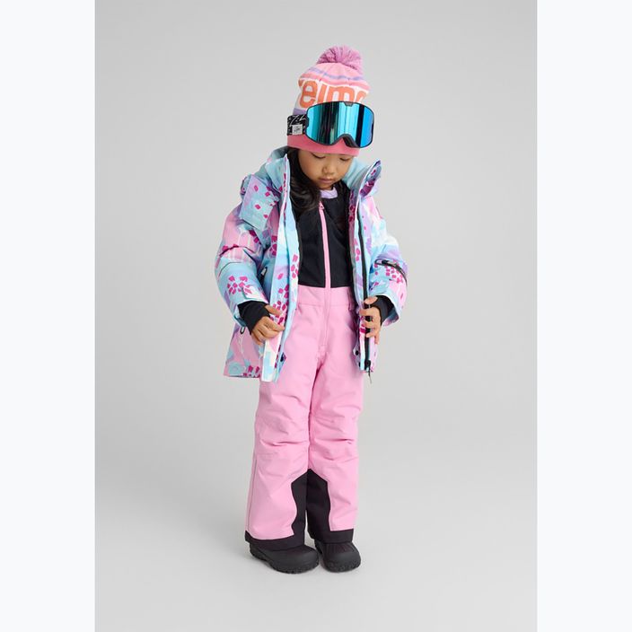 Дитяча гірськолижна куртка Reima Kiiruna світло-бірюзова 15