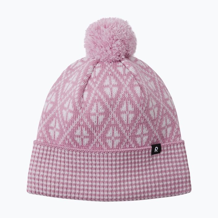 Дитяча зимова шапка Reima Kuurassa сіро-рожевого кольору 6