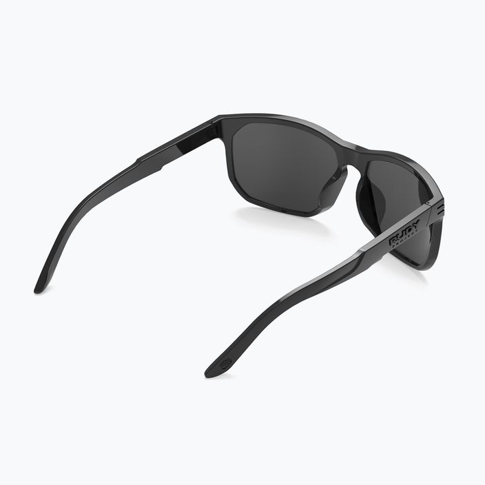 Сонцезахисні окуляри Rudy Project Soundrise димчасті чорні / чорні глянцеві 5