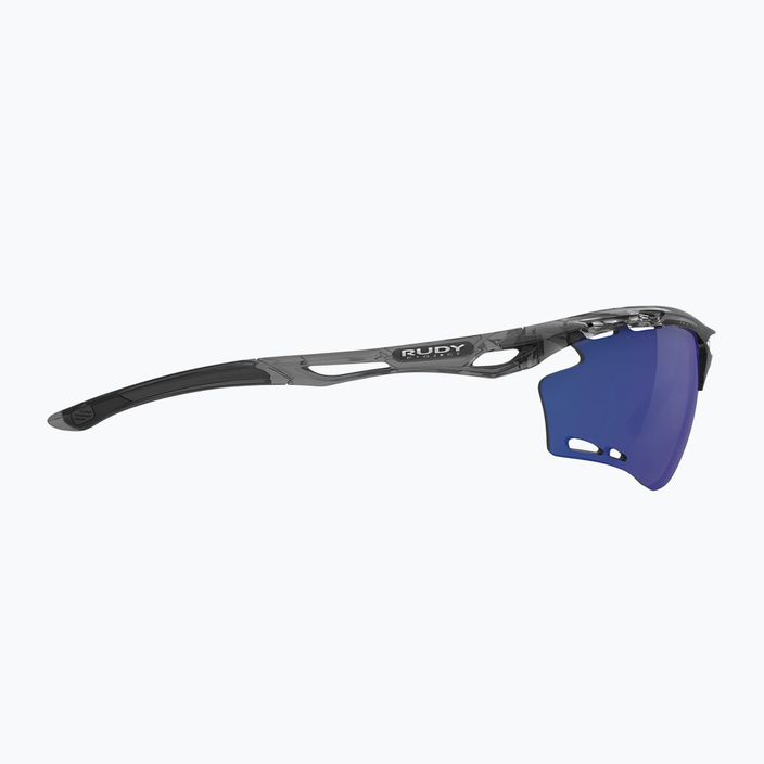 Сонцезахисні окуляри Rudy Project Propulse кристалічний попіл/мультилазер темно-сині 3