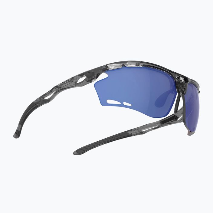 Сонцезахисні окуляри Rudy Project Propulse кристалічний попіл/мультилазер темно-сині 4