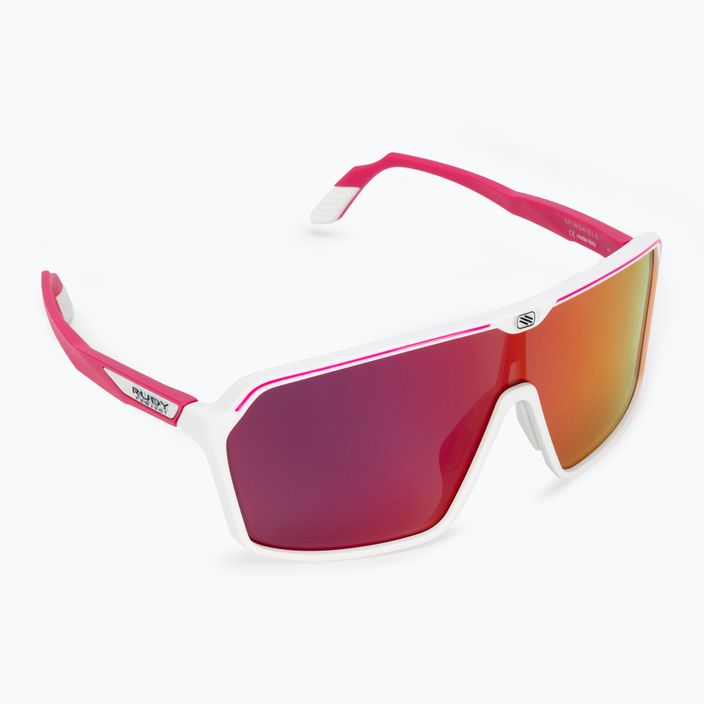 Окуляри велосипедні Rudy Project Spinshield white and pink fluo matte/multilaser red SP7238580004