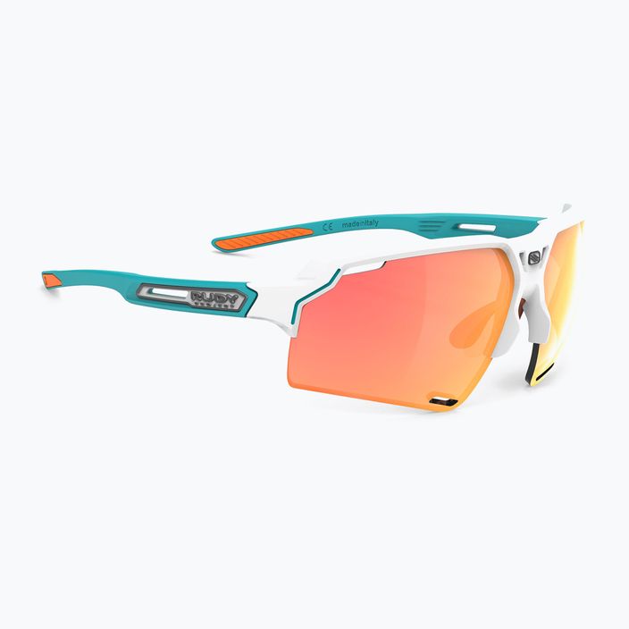 Сонцезахисні окуляри Rudy Project Deltabeat white emerald matte / multilaser orange SP7440580000 6