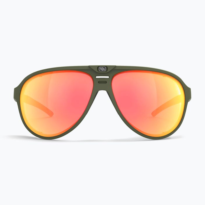 Мультилазерні окуляри Rudy Project Stardash оранжево-оливкові матові сонцезахисні окуляри 2