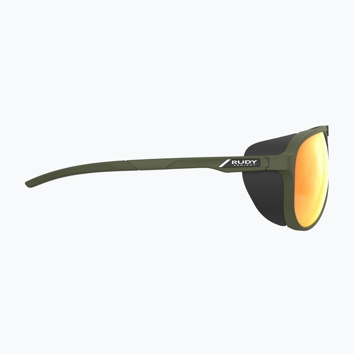 Мультилазерні окуляри Rudy Project Stardash оранжево-оливкові матові сонцезахисні окуляри 3