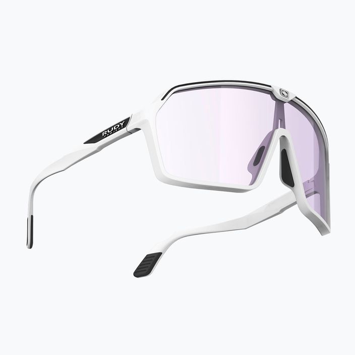 Сонцезахисні окуляри Rudy Project Spinshield білі матові/фотохромні 2 лазерні фіолетові 4