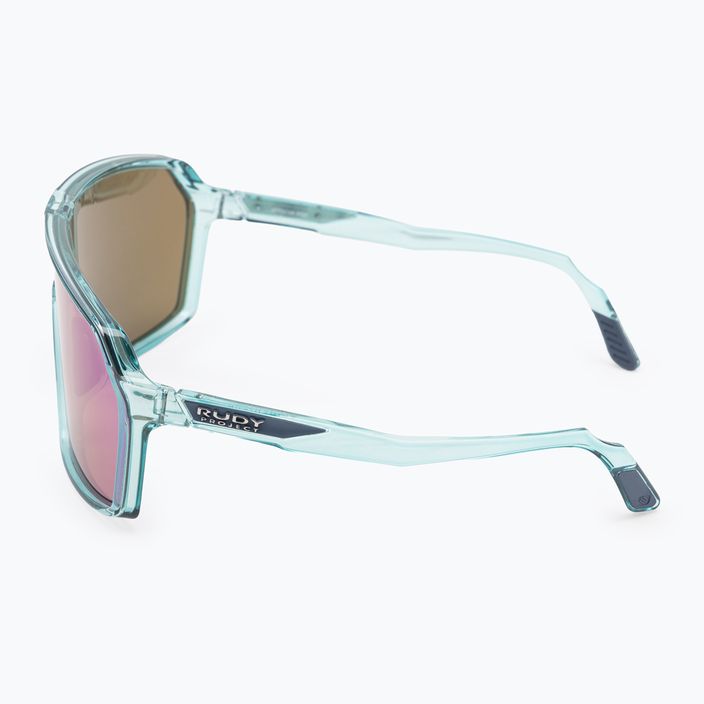 Сонцезахисні окуляри Rudy Project Spinshield crystal azur/multilaser green 4