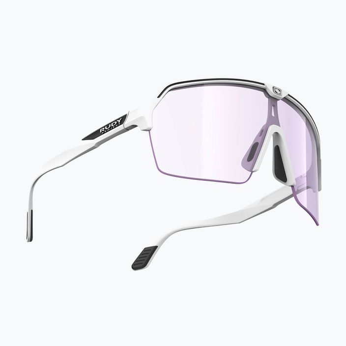 Сонцезахисні окуляри Rudy Project Spinshield Air білі матові/фотохромні імпакткс 2 лазерні фіолетові 4