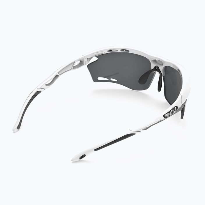 Сонцезахисні окуляри Rudy Project Propulse білі глянцеві/лазерні чорні 5