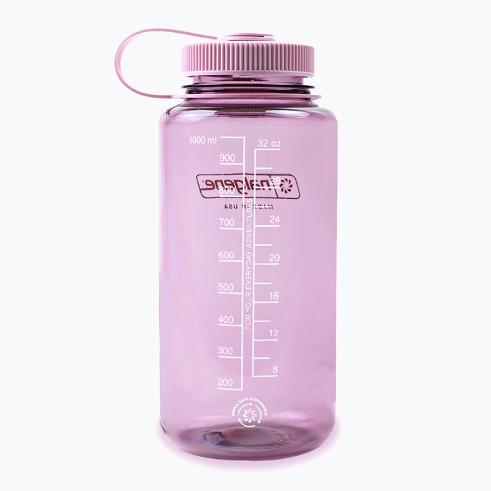 Nalgene Wide Mouth Sustain пляшка для подорожей 1000 мл вишневий цвіт 2