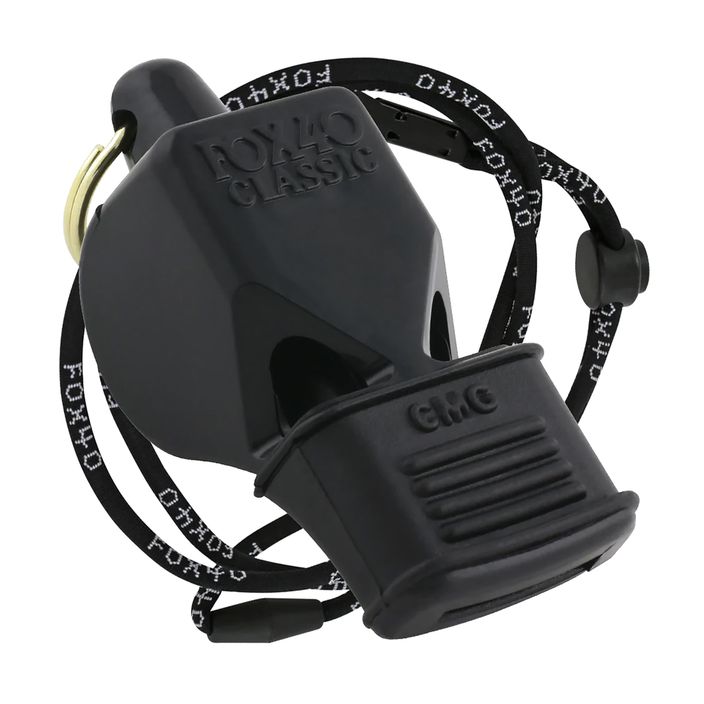 Свисток зі шнурком Fox 40  Classic CMG Safety чорний 9603 2