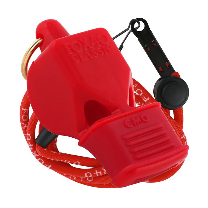 Свисток зі шнурком Fox 40 Classic CMG Safety червоний 9603 2