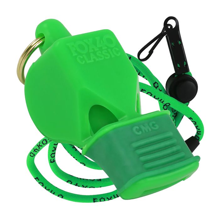 Свисток зі шнурком Fox 40 Classic CMG Safety зелений 9603 2
