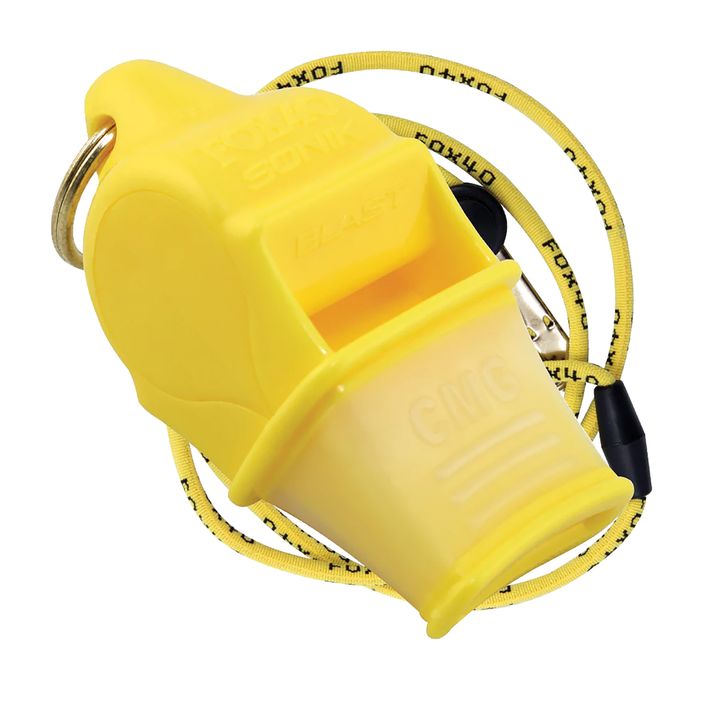 Свисток зі шнурком Fox 40 Sonik Blast CMG жовтий 9203 2