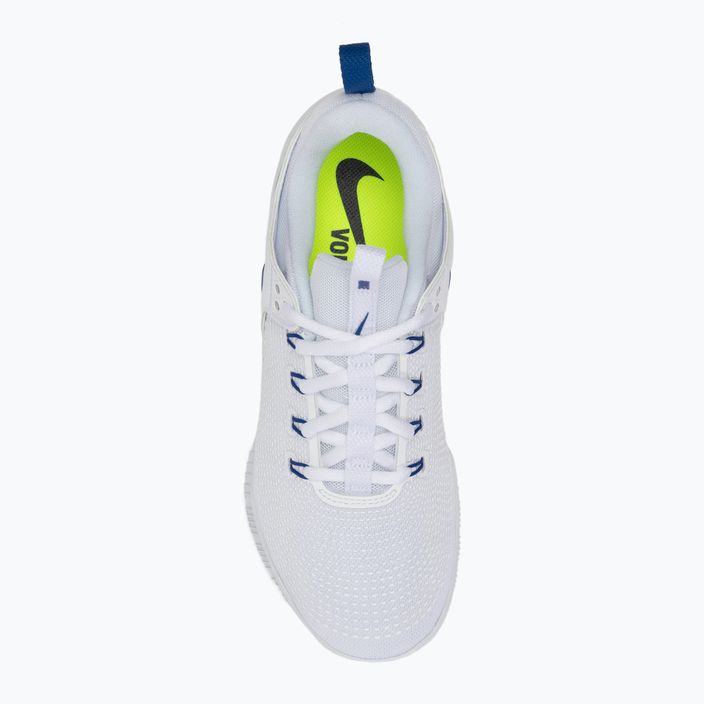 Жіночі волейбольні кросівки Nike Air Zoom Hyperace 2 білі/королівські 6
