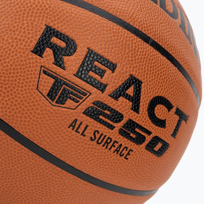 Баскетбольний м'яч Spalding React TF-250 76801Z Розмір 7 3